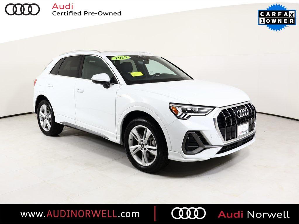 used 2023 Audi Q3 car, priced at $31,490