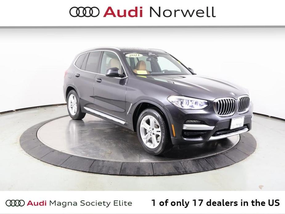 used 2021 BMW X3 car, priced at $35,500
