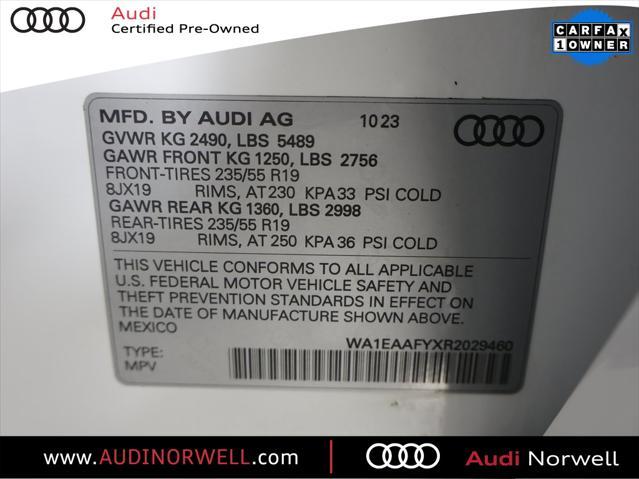 used 2024 Audi Q5 car, priced at $44,990