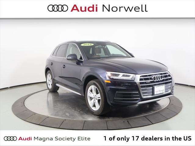 used 2018 Audi Q5 car, priced at $25,500