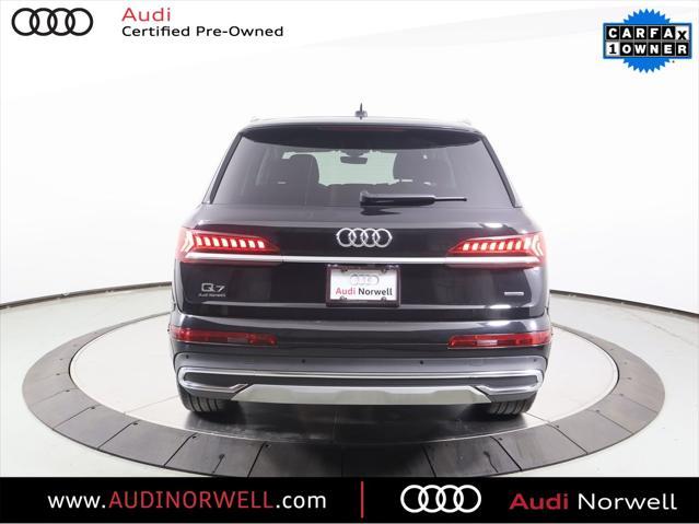 used 2024 Audi Q7 car, priced at $54,900