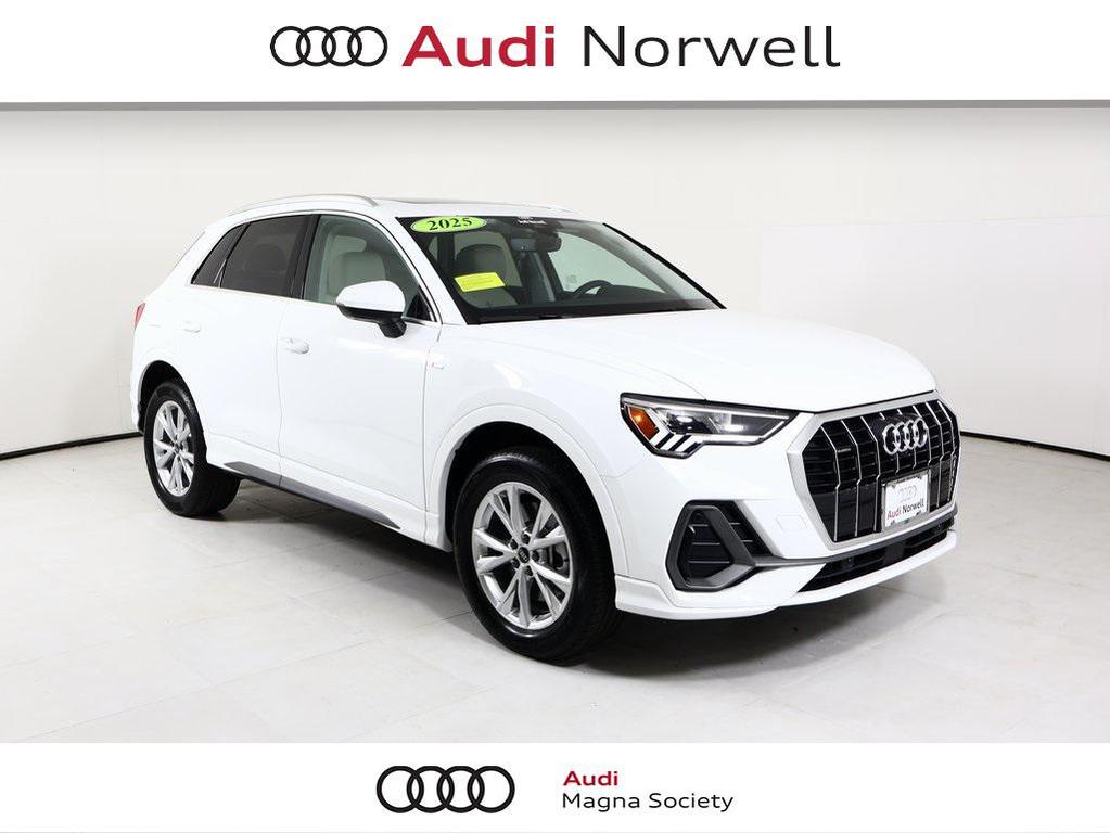 used 2025 Audi Q3 car, priced at $38,990