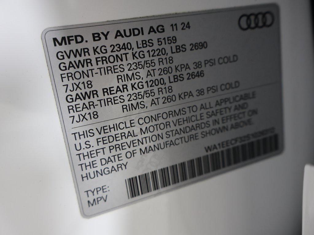 used 2025 Audi Q3 car, priced at $38,990