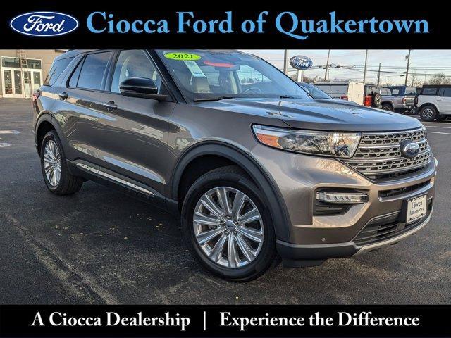 used 2021 Ford Explorer car, priced at $32,190