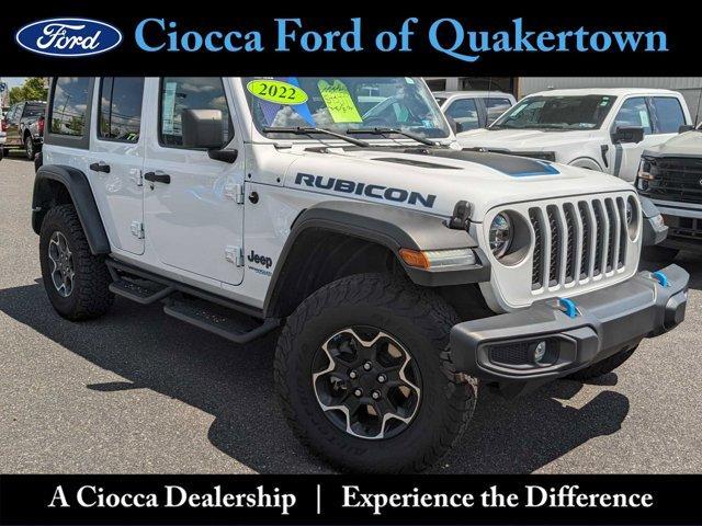used 2022 Jeep Wrangler Unlimited 4xe car, priced at $43,499
