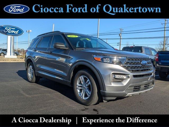 used 2022 Ford Explorer car, priced at $33,195