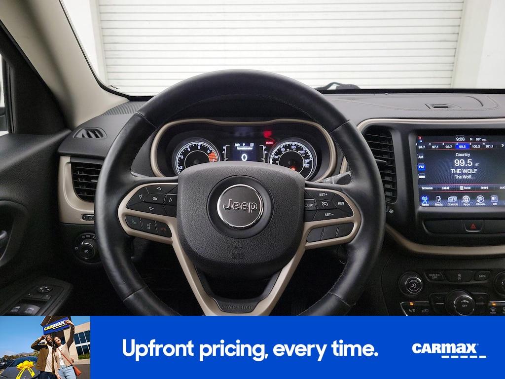 used 2017 Jeep Cherokee car, priced at $15,998