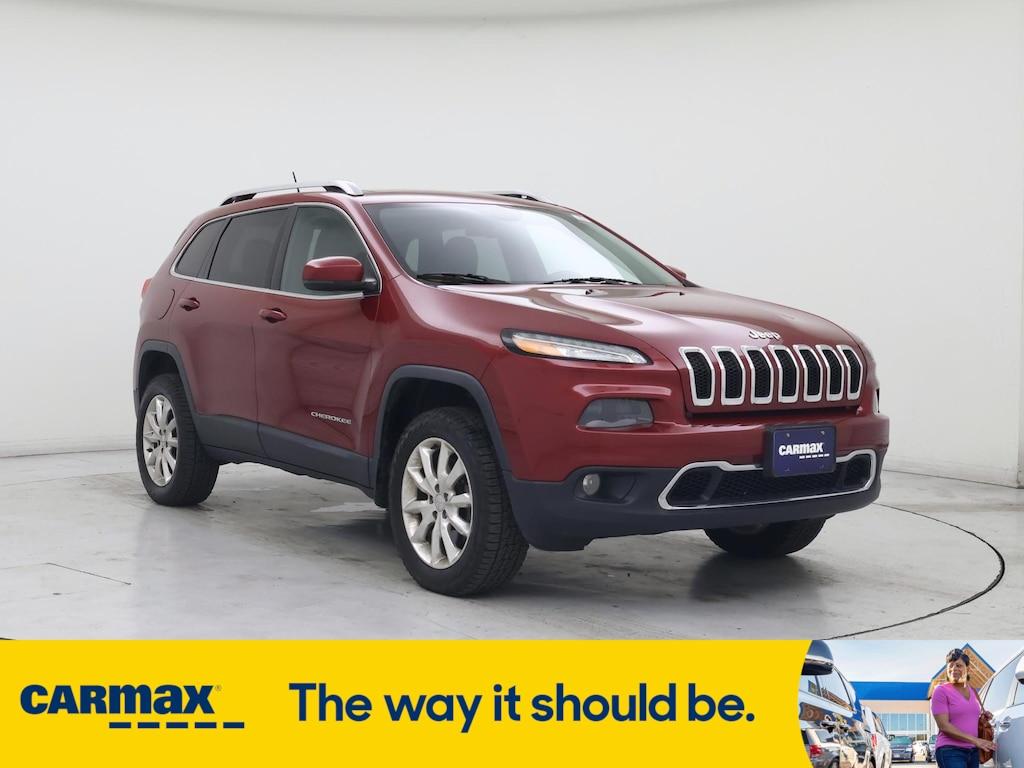 used 2014 Jeep Cherokee car, priced at $12,998