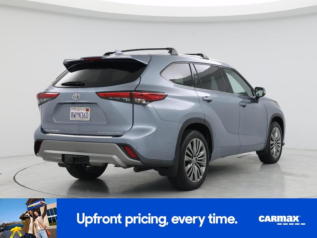 used 2021 Toyota Highlander car, priced at $36,998