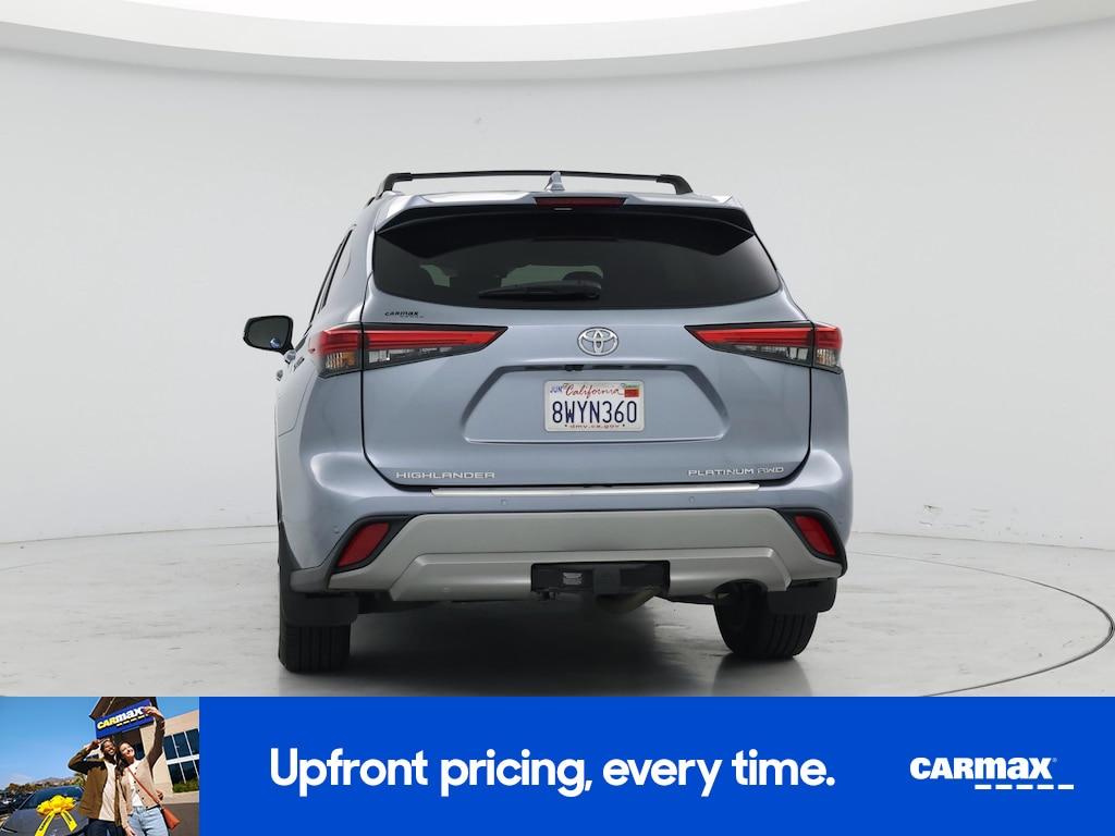 used 2021 Toyota Highlander car, priced at $36,998
