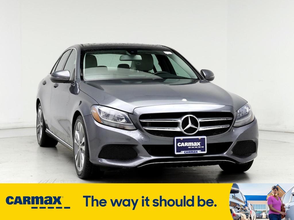 used 2017 Mercedes-Benz C-Class car, priced at $17,998