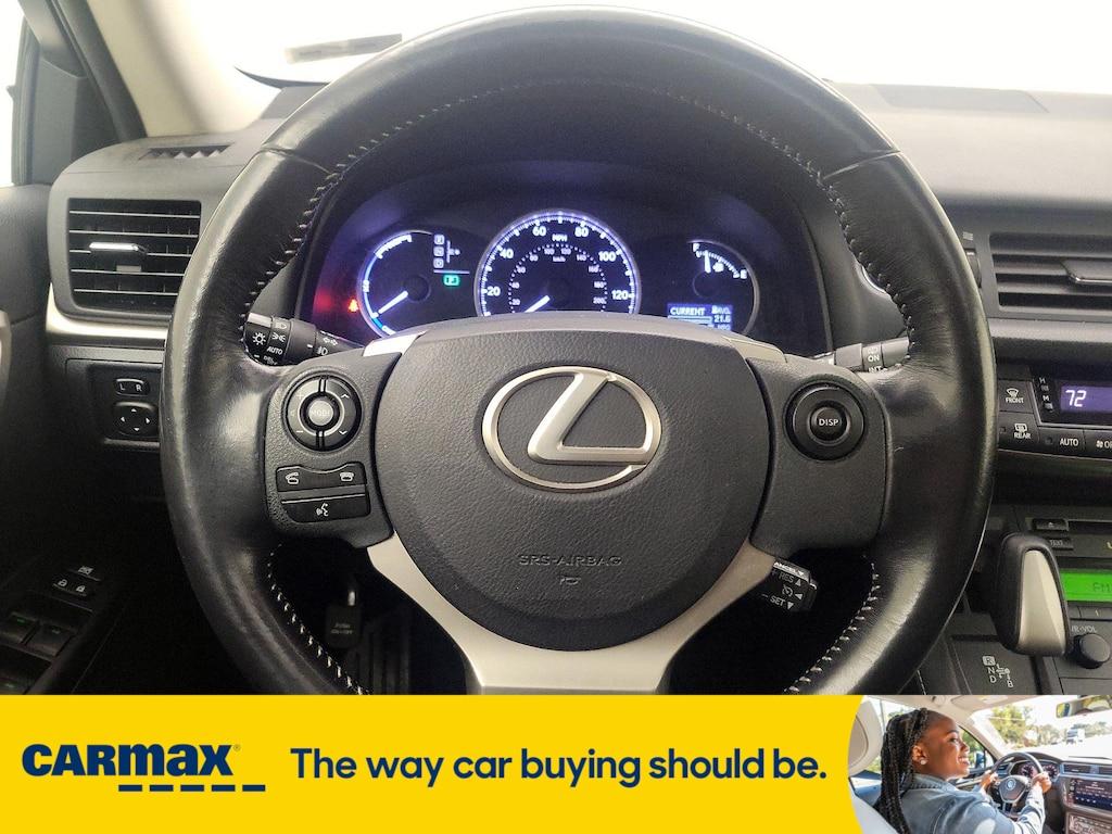 used 2015 Lexus CT 200h car, priced at $15,998