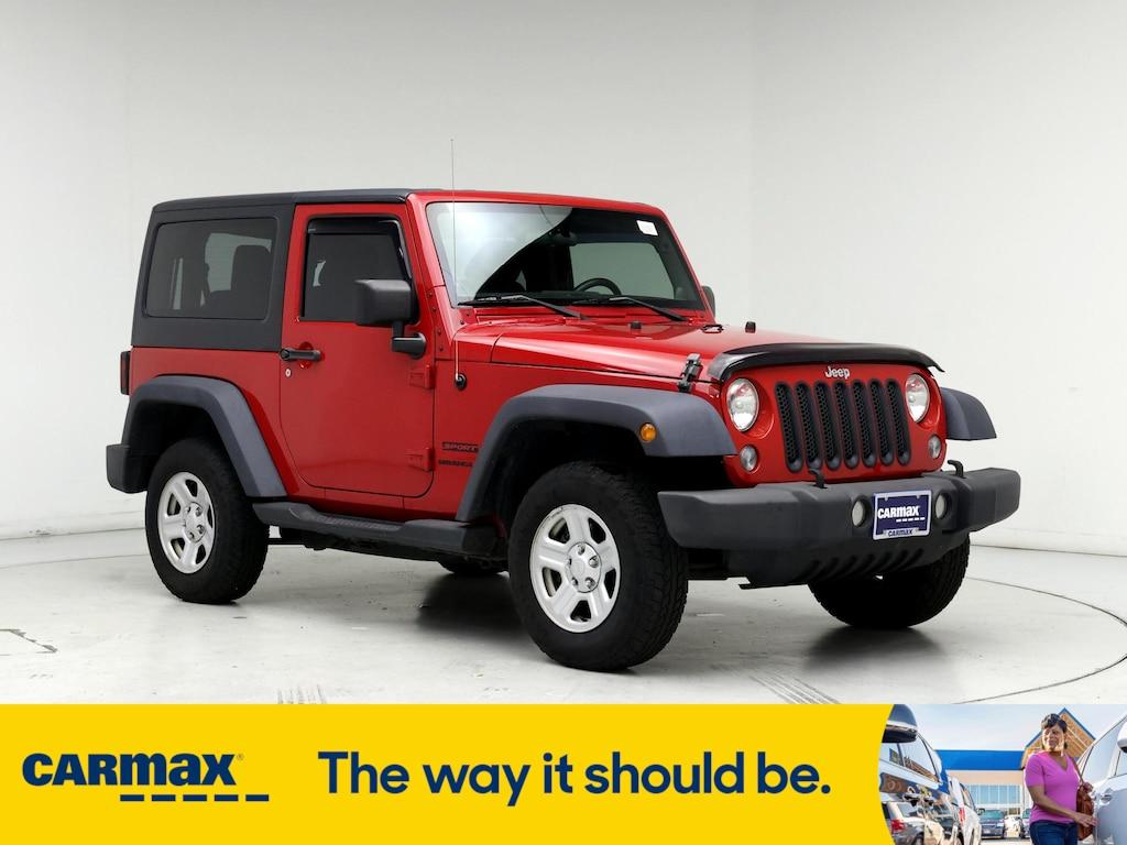 used 2014 Jeep Wrangler car, priced at $17,998