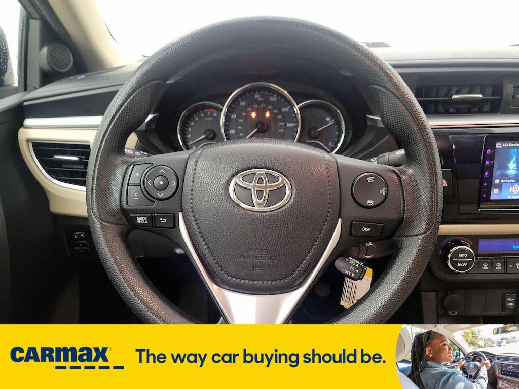 used 2015 Toyota Corolla car, priced at $15,998