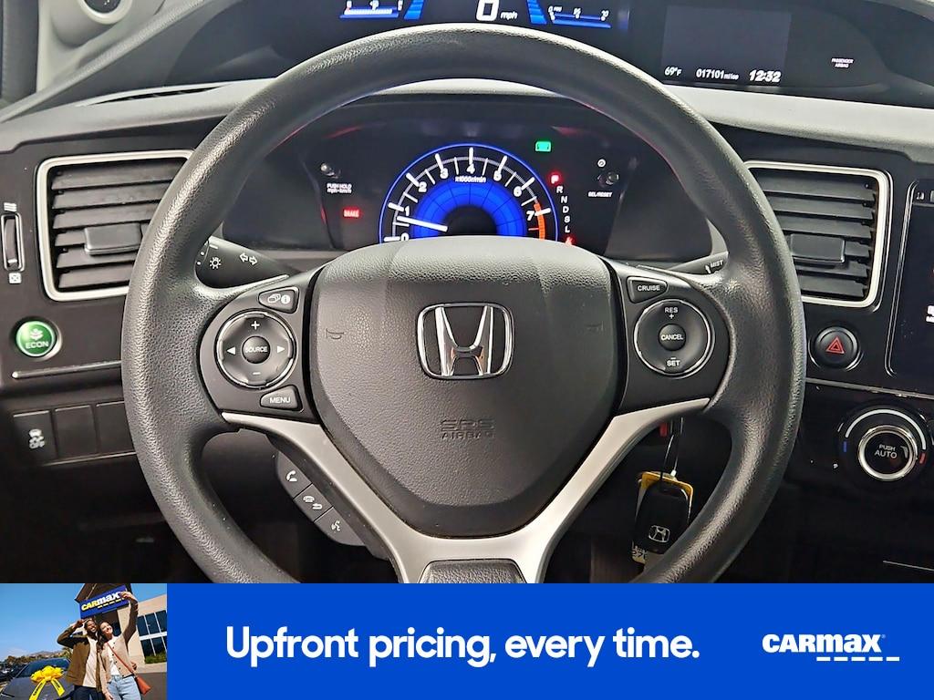 used 2015 Honda Civic car, priced at $18,998
