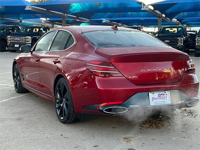 used 2022 Genesis G70 car, priced at $35,749