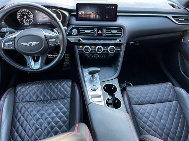 used 2022 Genesis G70 car, priced at $35,749