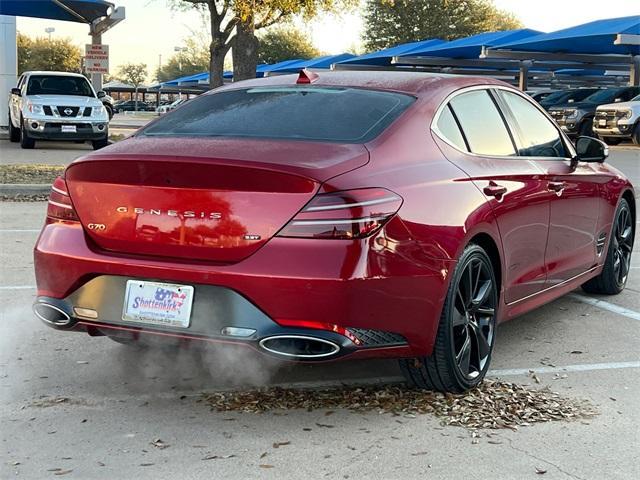 used 2022 Genesis G70 car, priced at $35,749