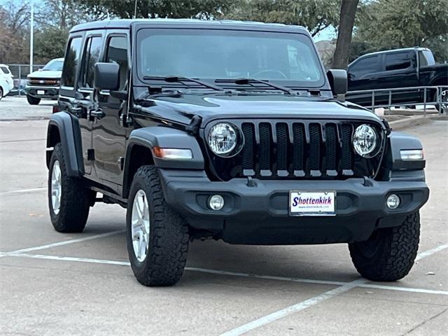 used 2021 Jeep Wrangler Unlimited car, priced at $24,097