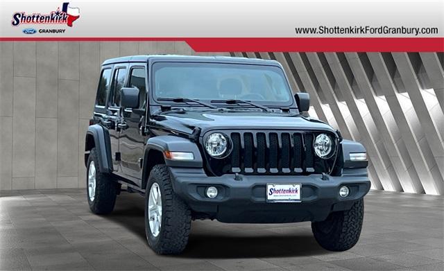 used 2021 Jeep Wrangler Unlimited car, priced at $24,097