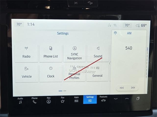 new 2025 Ford F-150 car, priced at $71,569
