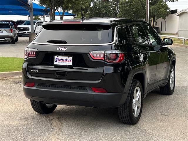 used 2024 Jeep Compass car, priced at $25,205