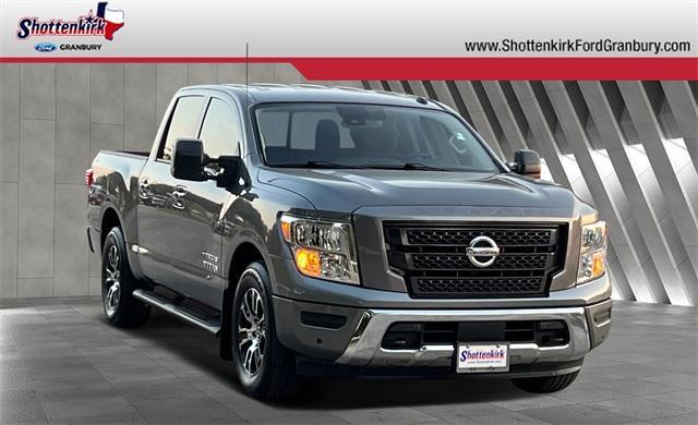 used 2021 Nissan Titan car, priced at $24,978