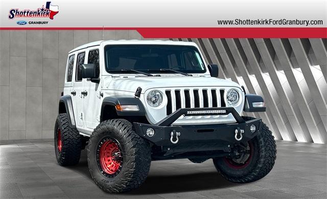 used 2020 Jeep Wrangler Unlimited car, priced at $29,999