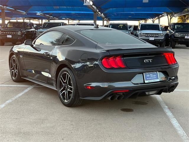 used 2022 Ford Mustang car, priced at $40,810