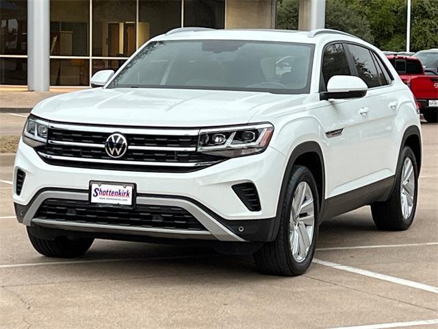 used 2021 Volkswagen Atlas Cross Sport car, priced at $25,980