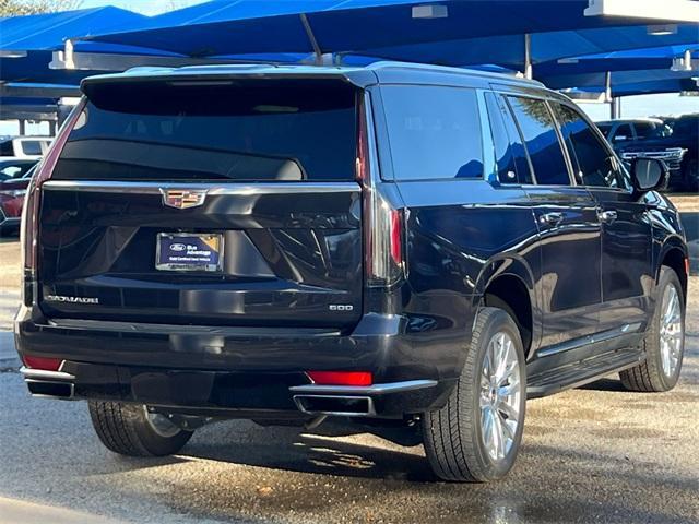 used 2023 Cadillac Escalade ESV car, priced at $75,397