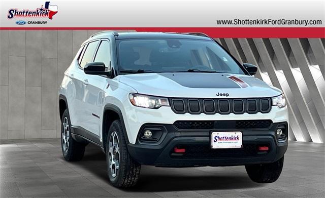 used 2022 Jeep Compass car, priced at $23,891