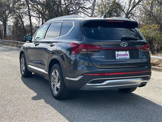 used 2021 Hyundai Santa Fe car, priced at $18,305