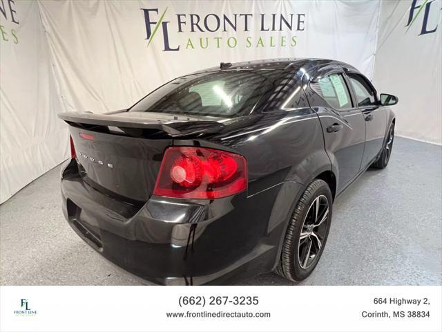 used 2013 Dodge Avenger car, priced at $6,298