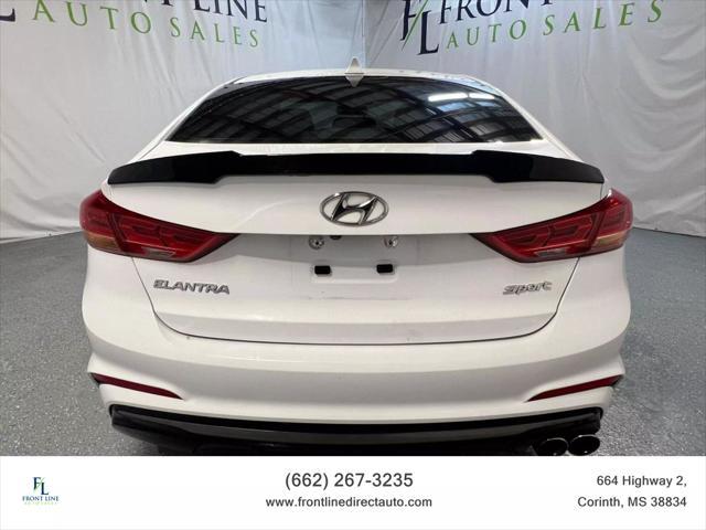 used 2018 Hyundai Elantra car, priced at $12,698