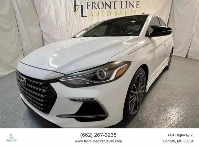 used 2018 Hyundai Elantra car, priced at $12,698