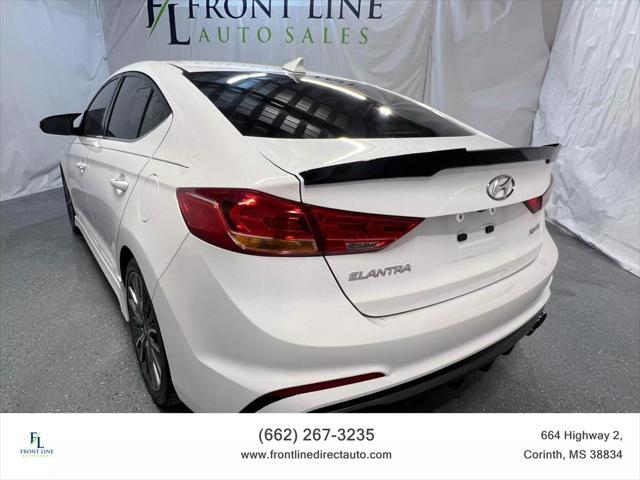 used 2018 Hyundai Elantra car, priced at $12,698