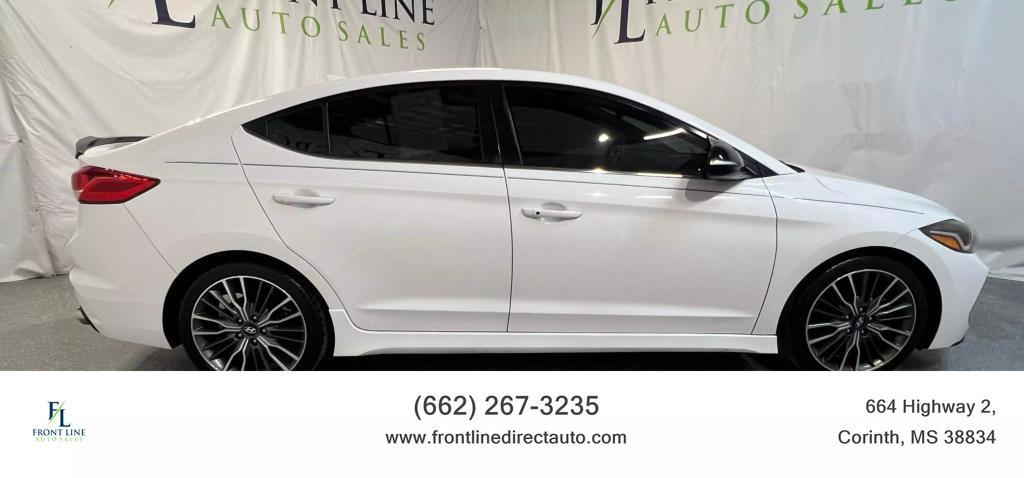 used 2018 Hyundai Elantra car, priced at $12,698