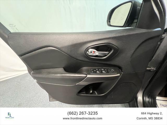 used 2019 Jeep Cherokee car, priced at $18,298