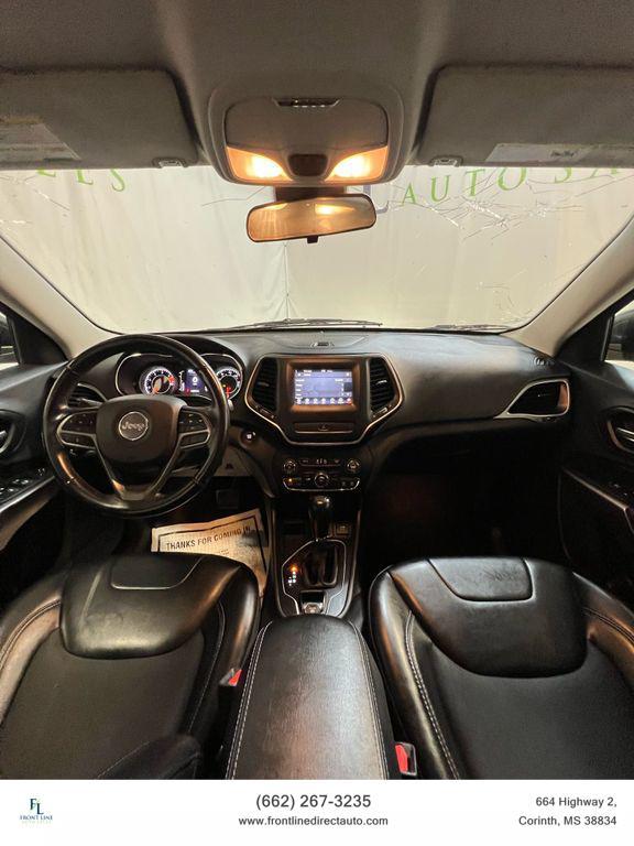 used 2019 Jeep Cherokee car, priced at $18,298