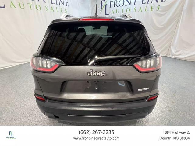 used 2019 Jeep Cherokee car, priced at $18,298