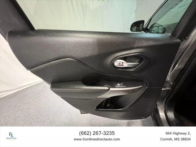 used 2019 Jeep Cherokee car, priced at $18,298