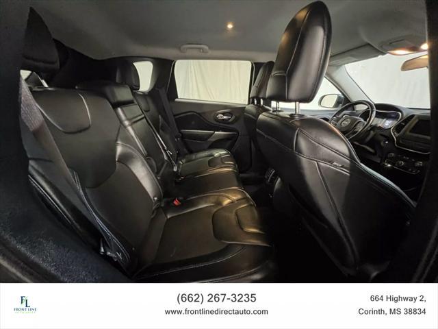 used 2019 Jeep Cherokee car, priced at $18,298