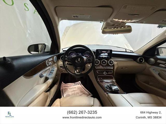 used 2017 Mercedes-Benz C-Class car, priced at $15,672