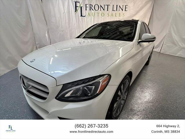 used 2017 Mercedes-Benz C-Class car, priced at $15,672