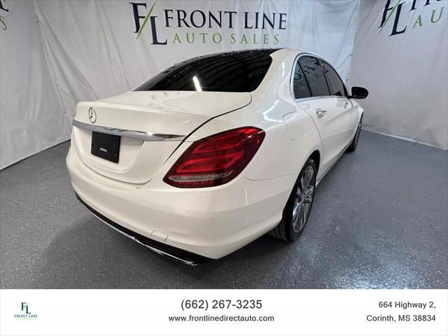 used 2017 Mercedes-Benz C-Class car, priced at $15,672