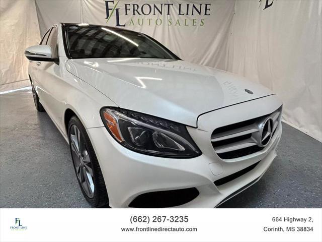 used 2017 Mercedes-Benz C-Class car, priced at $15,672