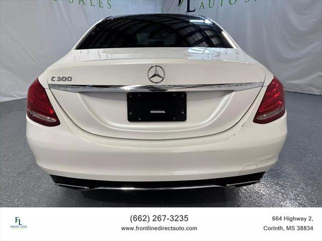 used 2017 Mercedes-Benz C-Class car, priced at $15,672