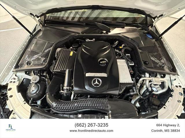 used 2017 Mercedes-Benz C-Class car, priced at $15,672