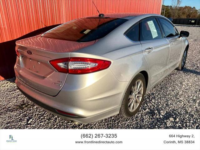 used 2016 Ford Fusion car, priced at $10,798